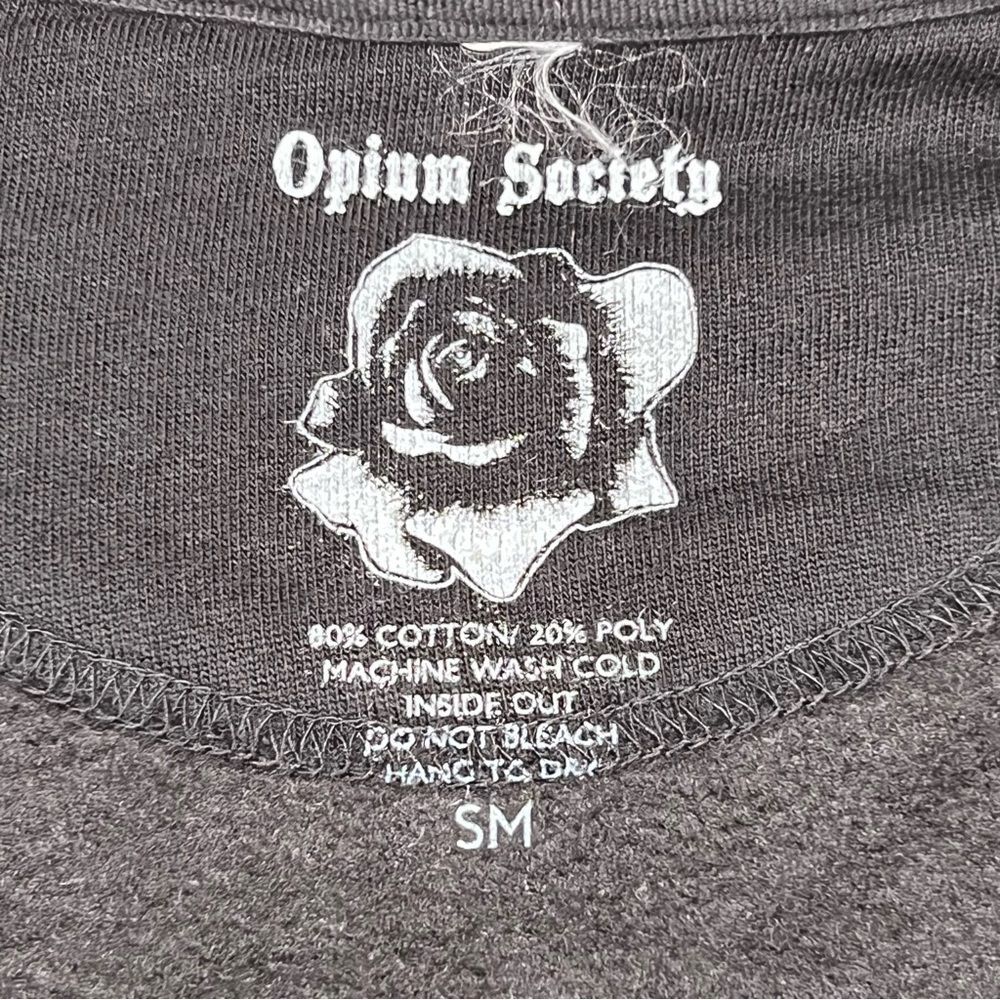 Y2K full zip hoodie ❤️🔥 NWT ❤️🔥 Opium Society ❤️🔥 Crystal detail ❤️🔥 - Picture 5 of 7